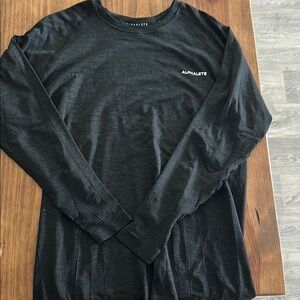 Alphalete Black Long Sleeve Men